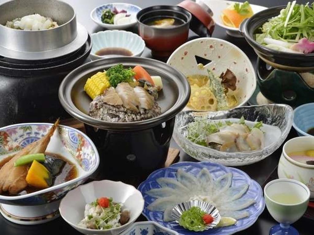 Yumen Kanko Hotel Meito Yumenosato Jamagucsi Kültér fotó